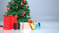 Christmas Tree Presents Royalty Free Stock Photo