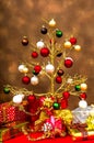 Christmas Tree and Presents Royalty Free Stock Photo