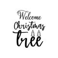 Christmas tree quote holiday design element craft