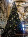 Christmas Tree at Ronald Reagan Washington National Airport Royalty Free Stock Photo