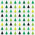 Christmas tree seamless pattern background. Royalty Free Stock Photo