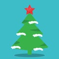 CHRISTMAS TREE SKY 11 Royalty Free Stock Photo