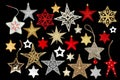 Christmas Tree Star Decorations Royalty Free Stock Photo
