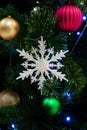 Christmas tree star-shaped decoration