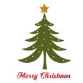 Christmas Tree Card Template for Gift