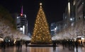 Christmas tree in Tokyo with beautiful night light