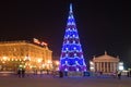 Christmas tree at Town Square