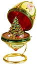 Christmas Tree toy Egg-box Royalty Free Stock Photo