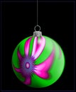 Christmas tree toy. Fractal graphics