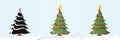 Christmas tree/vector Royalty Free Stock Photo