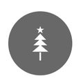 Christmas tree Vector icon which can easily modify or edit Royalty Free Stock Photo