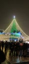 Christmas tree, very beautiful, Kiev, Sophia square