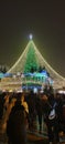 Christmas tree, very beautiful, Kiev, Sophia square