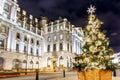 Christmas tree on Waterloo place in 2016, London Royalty Free Stock Photo