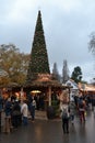 Christmas Tree Winter Wonderland Hyde Park London