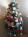 Christmas treeChristmas tree .decoration Christmas , New yers , holiday , Royalty Free Stock Photo