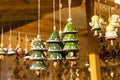 Christmas trees - clay bells