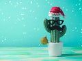 Christmas in tropical climate concept