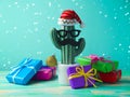 Christmas in tropical climate concept