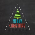 Christmas Typographic Background