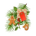 Christmas Festive Decoration Royalty Free Stock Photo