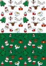 Christmas vector icon pattern illustration