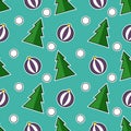 Christmas Vector Seamless Pattern