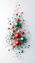 Christmas verical background. Royalty Free Stock Photo