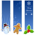 Christmas Vertical Banners