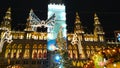 Christmas in Vienna. Town hall square