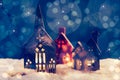 Christmas village Royalty Free Stock Photo