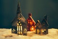 Christmas village Royalty Free Stock Photo