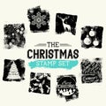 Christmas Vintage Stamp Set