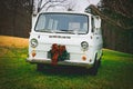 Christmas Vintage Van