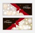 Christmas Website Banner and Card Background