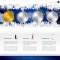 Christmas website template design