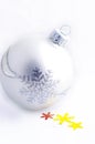 Christmas white background Royalty Free Stock Photo