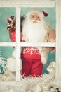 Christmas window Royalty Free Stock Photo