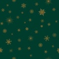 Christmas winter seamless pattern theme