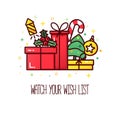 Christmas wish list logo