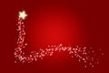 Christmas wishing twinkle star Royalty Free Stock Photo