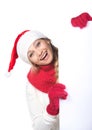 Christmas women Royalty Free Stock Photo