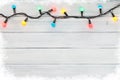 Christmas wooden background Royalty Free Stock Photo