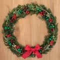 Christmas Wreath Royalty Free Stock Photo