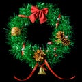 Christmas wreath Royalty Free Stock Photo