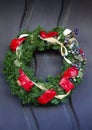 Christmas Wreath Mission San Luis Obispo de Tolosa California