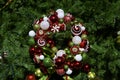 Christmas Wreath in Piegeon Froge, Tn Royalty Free Stock Photo