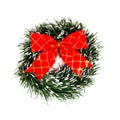 The Christmas wreath is a typical decoration