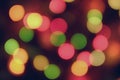 Christmass abstract bokeh background