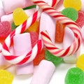 Christmass candies Royalty Free Stock Photo